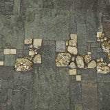 Pia Manu | Pyrite and Slate Low Table (ca. 1970s)