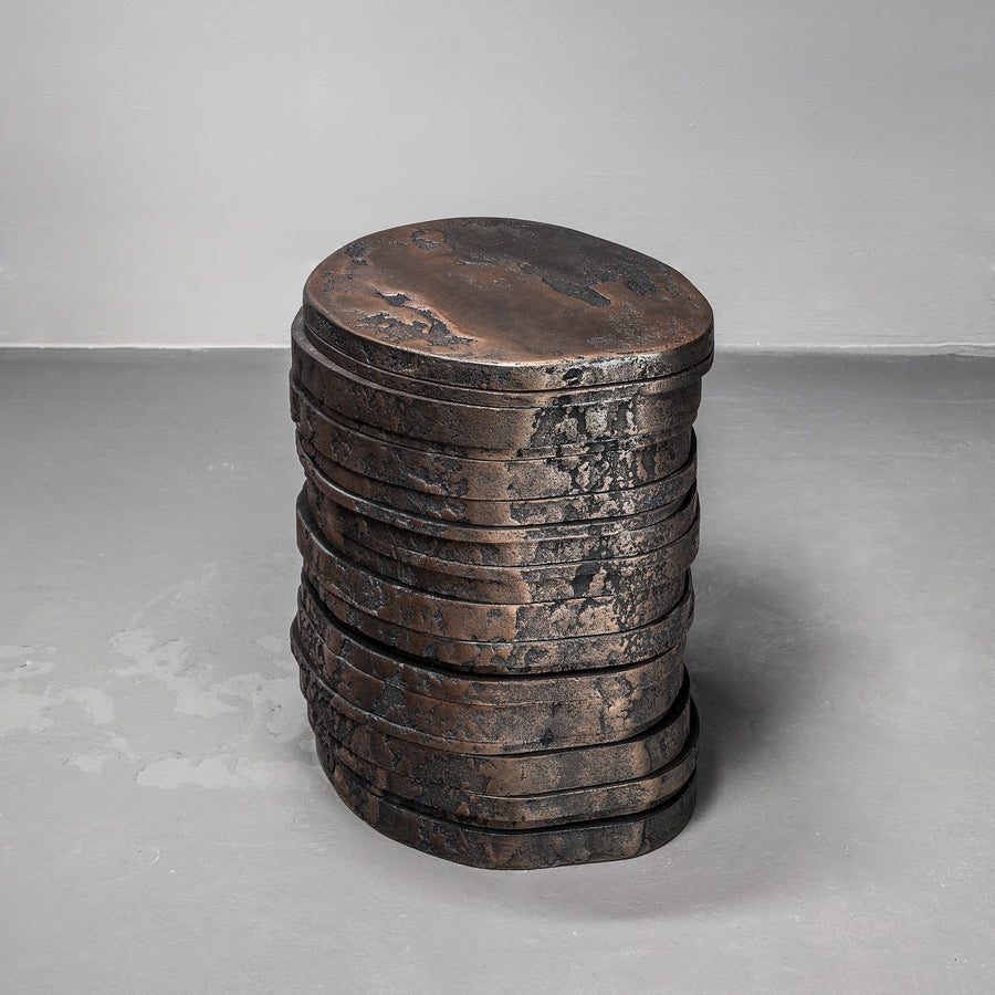 Pierre Bonnefille Metamorphosis Stool in Bronze