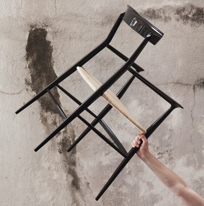 Leclaireur Los Angeles - Eligo | "Tigullina" Black Armchair - Eligo