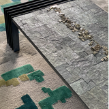 Pia Manu | Pyrite and Slate Low Table (ca. 1970s)