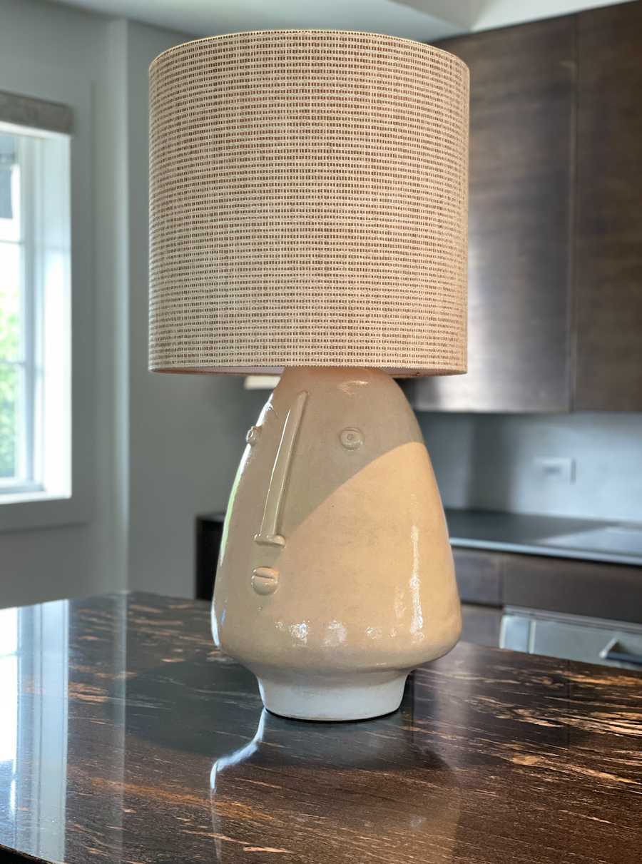 Leclaireur Los Angeles - Dalo | Large Off-white Ceramic Lamp - Dalo
