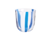 Leclaireur Los Angeles - Carlo Moretti | I Diversi Drink Glass (Blue/White) - Carlo Moretti