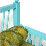Leclaireur Los Angeles - Laura Gonzalez | Madras Armachair Teal - Laura Gonzalez