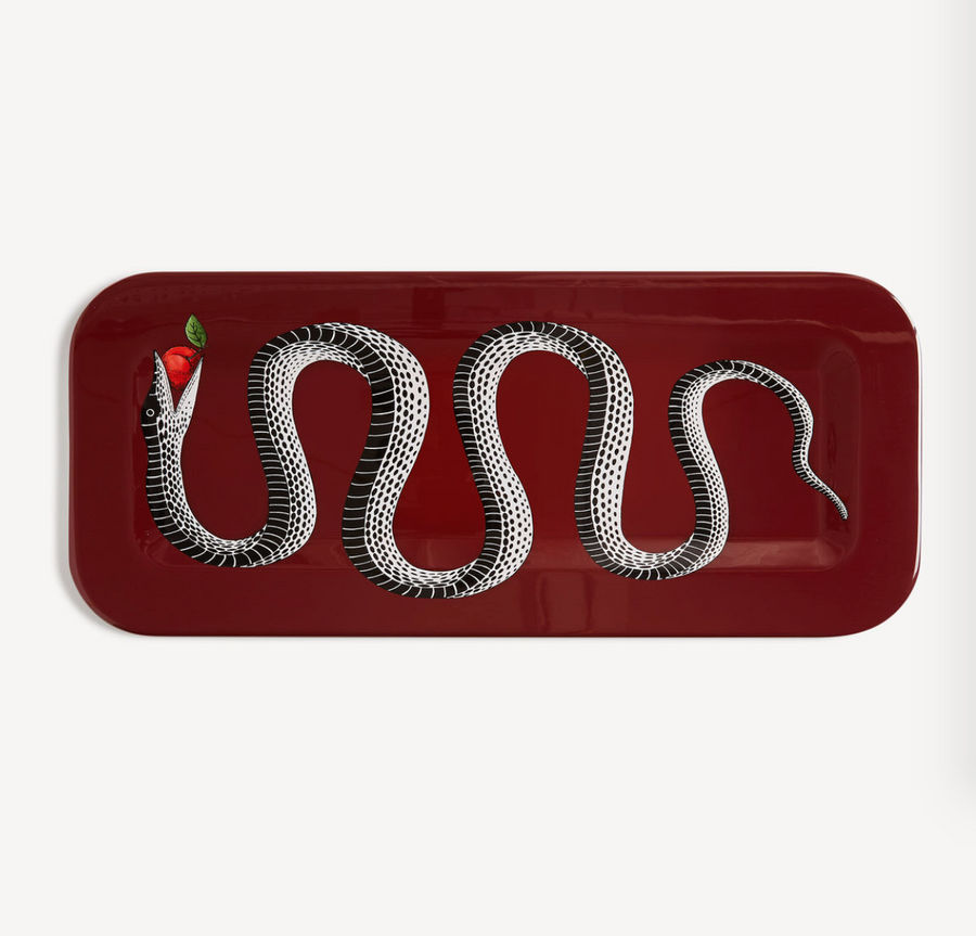 Leclaireur Los Angeles - Fornasetti | Tray Serpente - Fornasetti