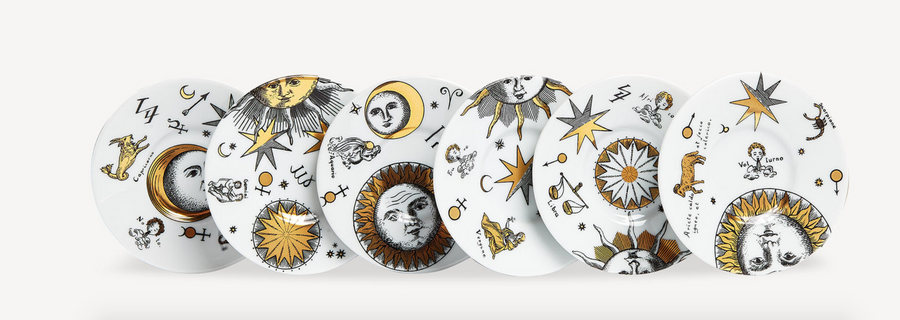 Leclaireur Los Angeles - Fornasetti | Set 6 coffee cups Astronomici - Fornasetti