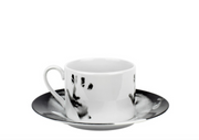 Leclaireur Los Angeles - Fornasetti | Tea cup Tema e Variazioni 2005 Mano black/white - Fornasetti