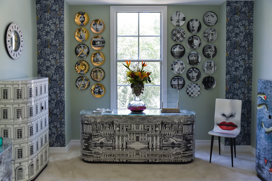 Leclaireur Los Angeles - Fornasetti |  Citta' Che Si Rispecchia Buffet - Fornasetti