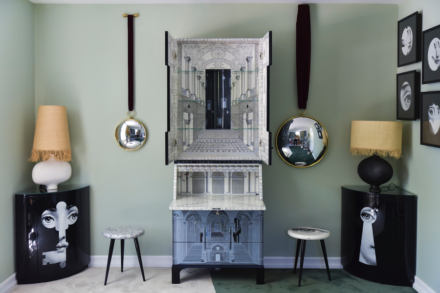 Piero Fornasetti, Architettura Filing Cabinet, Design, 2021