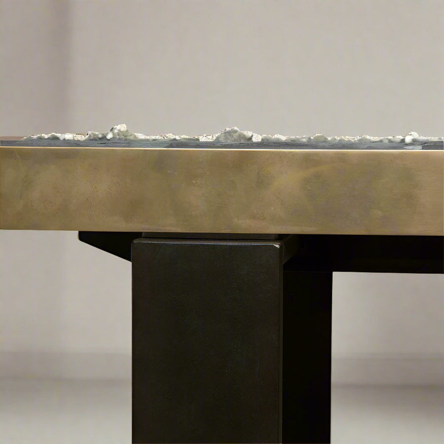 Pia Manu | Vintage Pyrite Console