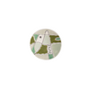 Leclaireur Los Angeles - Agnes Sandahl | Abstract Appetizer/Dessert Plate in Light Green (Multi) - Agnes Sandahl